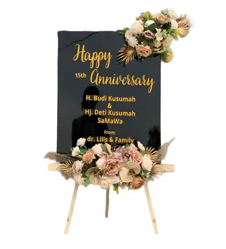 Papan Bunga Akrilik Balongmacekan